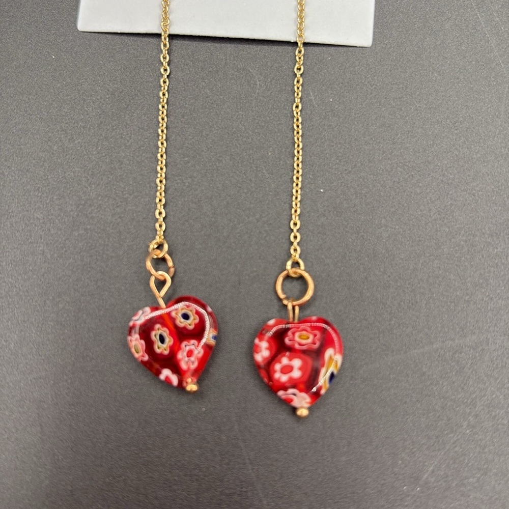 Handmade  Assorted Thread Earrings - Picture 4 of 9